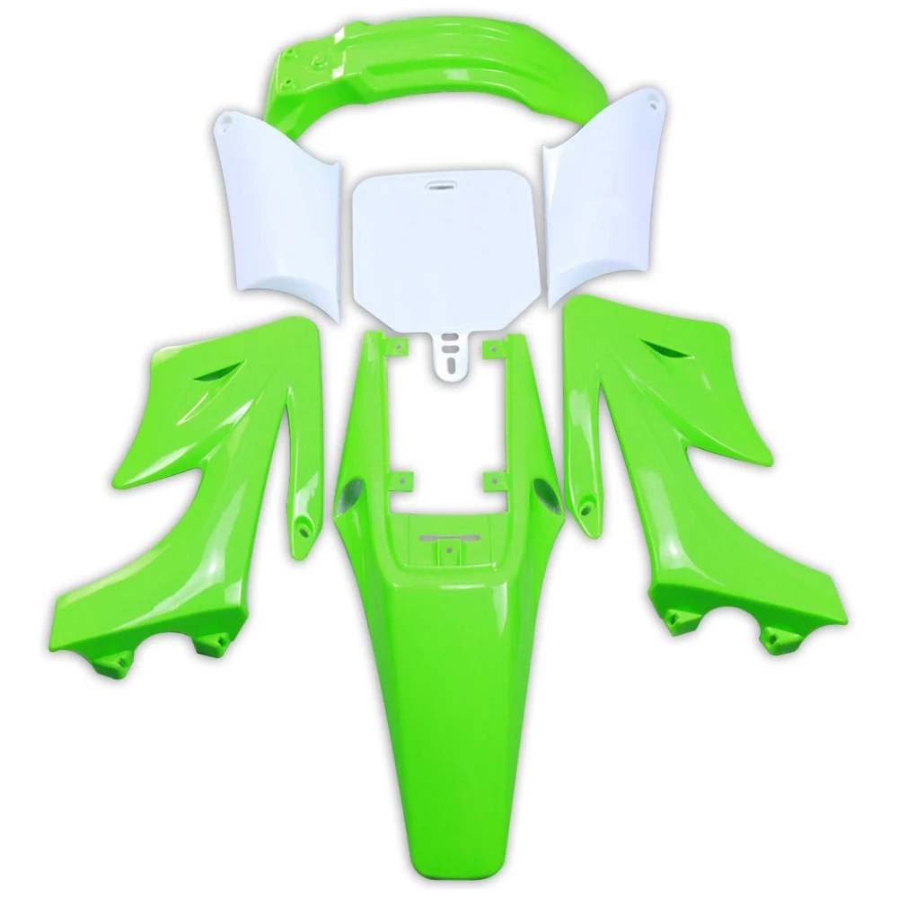 

Motorcycle Green Plastics Body Cover Fender Fairing Kit For Apollo Orion 90 110cc 125cc Dirt Bike