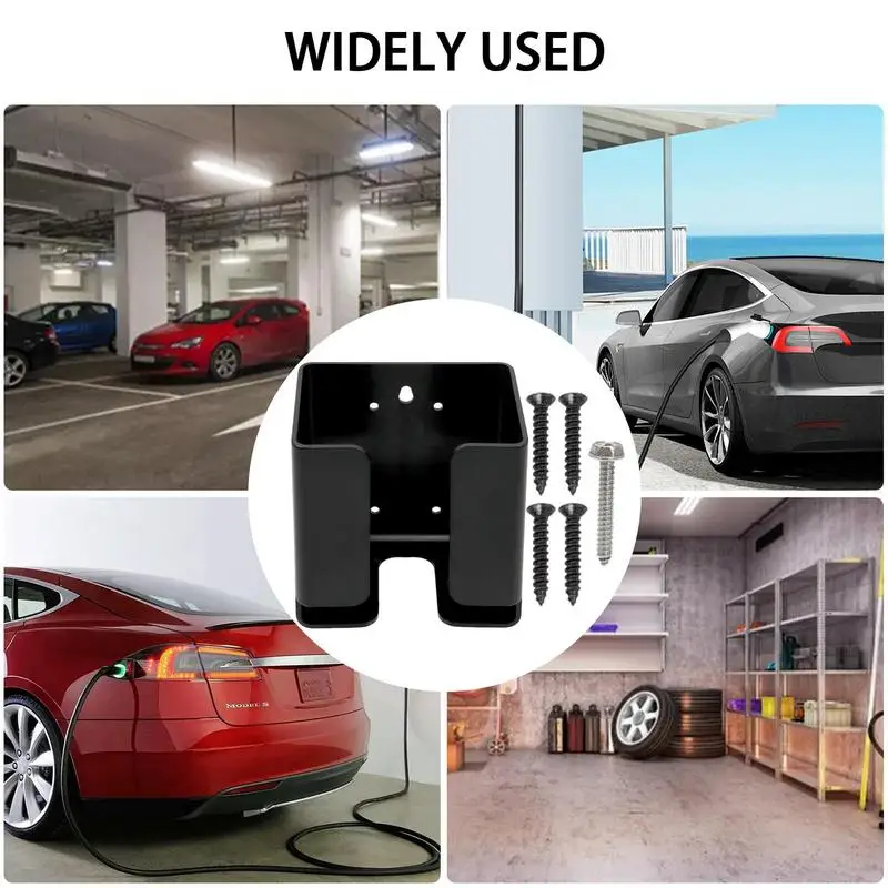 EV Charger Box Holder For Tesla BYD VW New Energy Electric Car Charger Plug Holster Electric Vehicle Charging Control Box Holder ev charging adapter