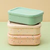 Color KidSilicone Portable Bowl Lunch Box For Baby Microwave Bento Box Feeding Fresh Food Container Feeding Children's Tableware 1