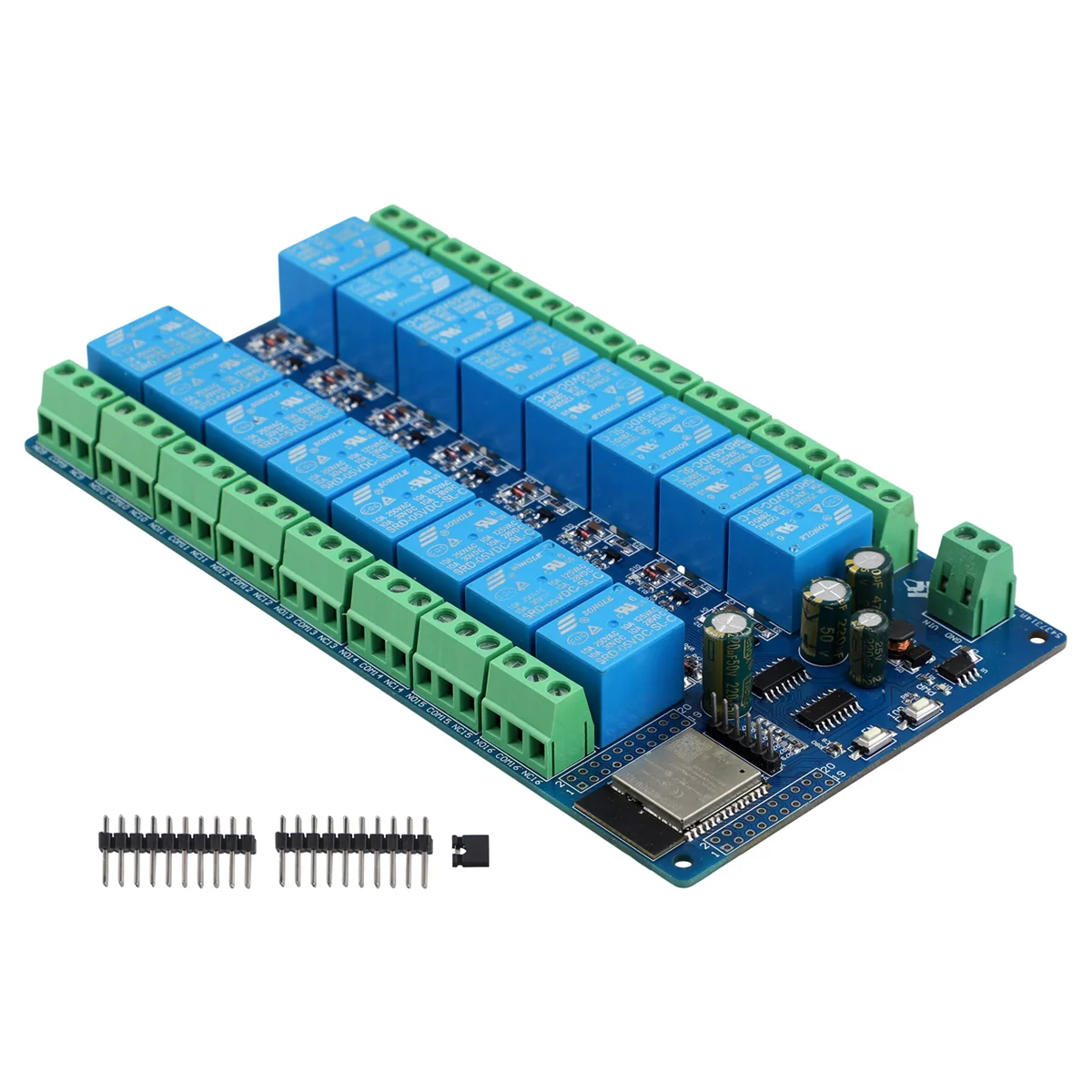 16 Channel Relay Module DC5-12V Power Supply ESP32 Development Board light system expansion board
