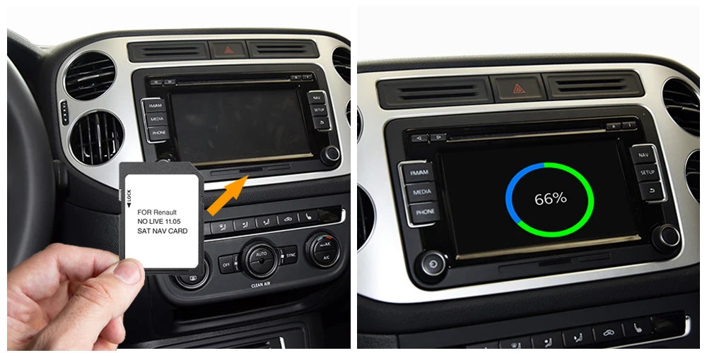 Carminat 11.05 르노 마스터 2008 2010 차량 지도 소프트웨어 업데이트 데이터, Sat Nav 메모리 SD 카드, 독일 폴란드 네덜란드