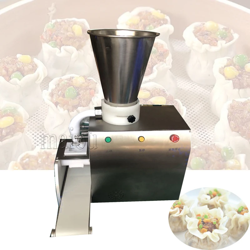 

Shaomai Making Machine Semi Automatic Dumpling Wonton Forming Machine Snack Maker