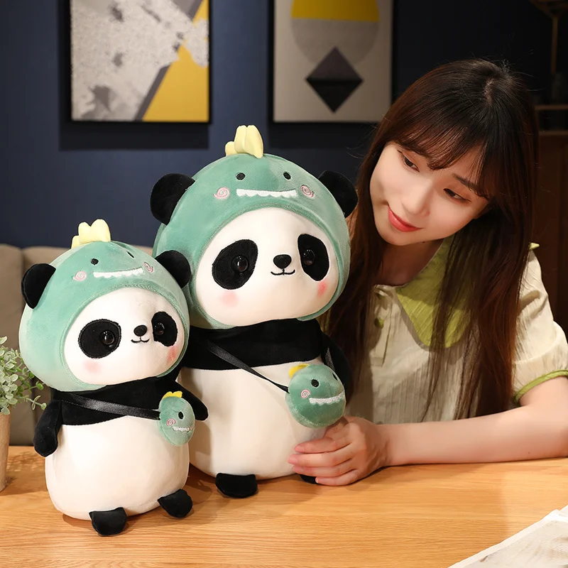 Cute Panda Plush Toy Soft Stuffed Animal for Kids