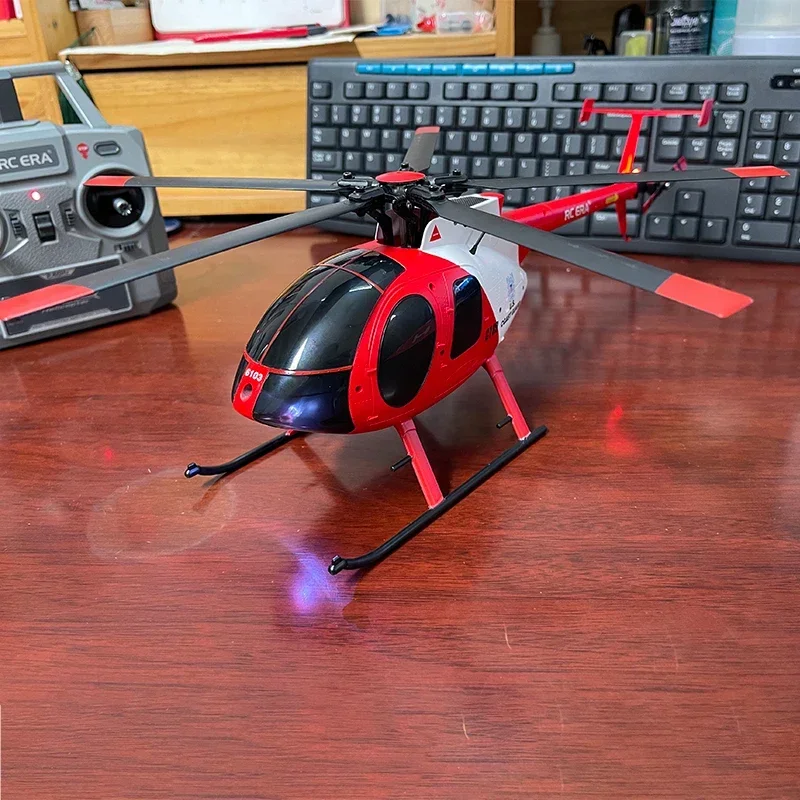 Rc Era 1:28 C189 Bird Rc Elicottero Telecomandato Zanna Md500 Quattro Sei Canali Doppio Modello Di Simulazione Rc Senza Spazzole
