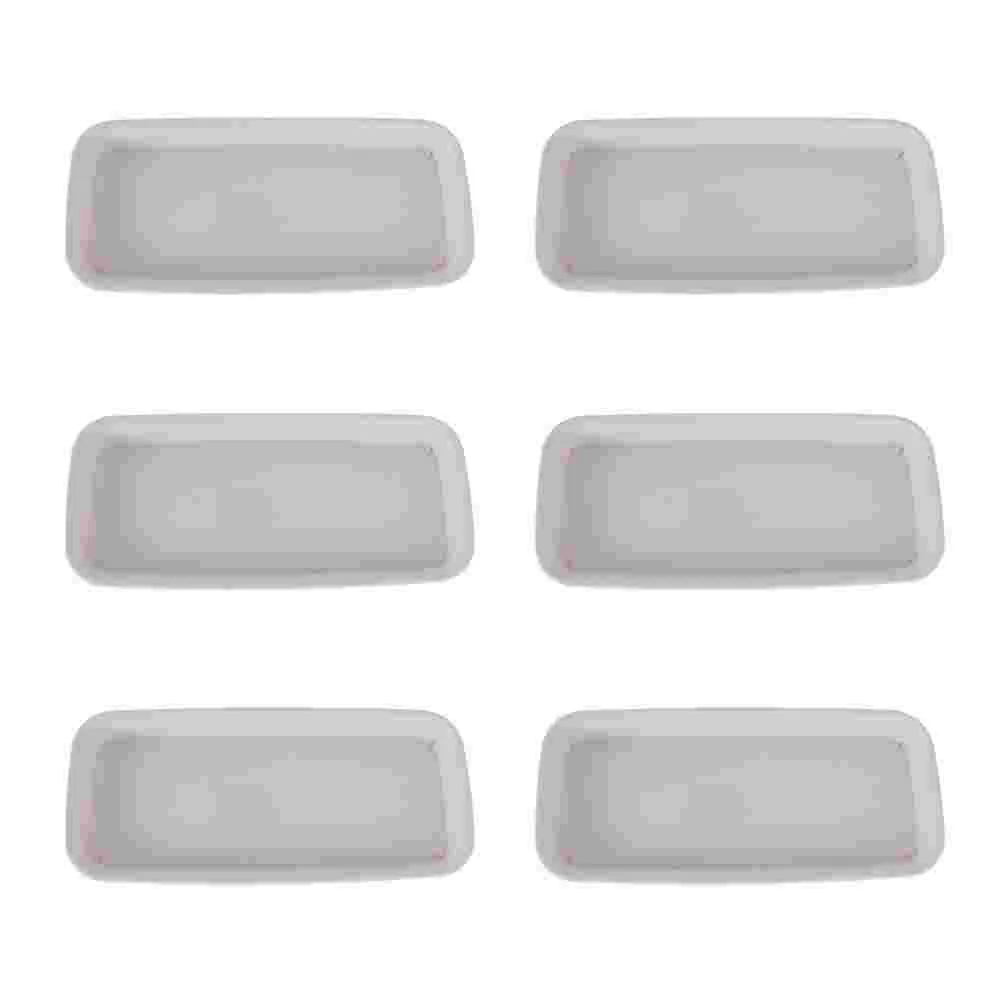 

6pcs Practical Planter Pot Trays Delicate Base Pallets Modern Plant Pot Saucers