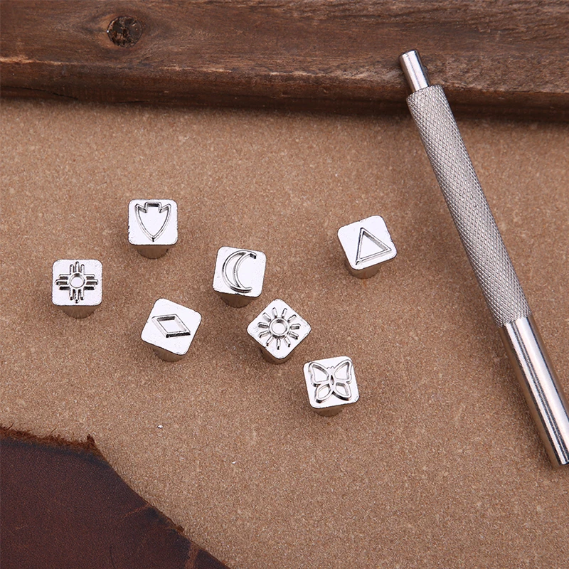 MIUSIE 32/36Pcs Steel Punch Alphabet Letter Number Leather Stamper Set 3mm/6mm Metal Leather Punching Tools for DIY