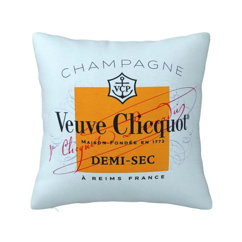 

Luxury Champagne Champers Cushion Covers Soft Cute Pillow