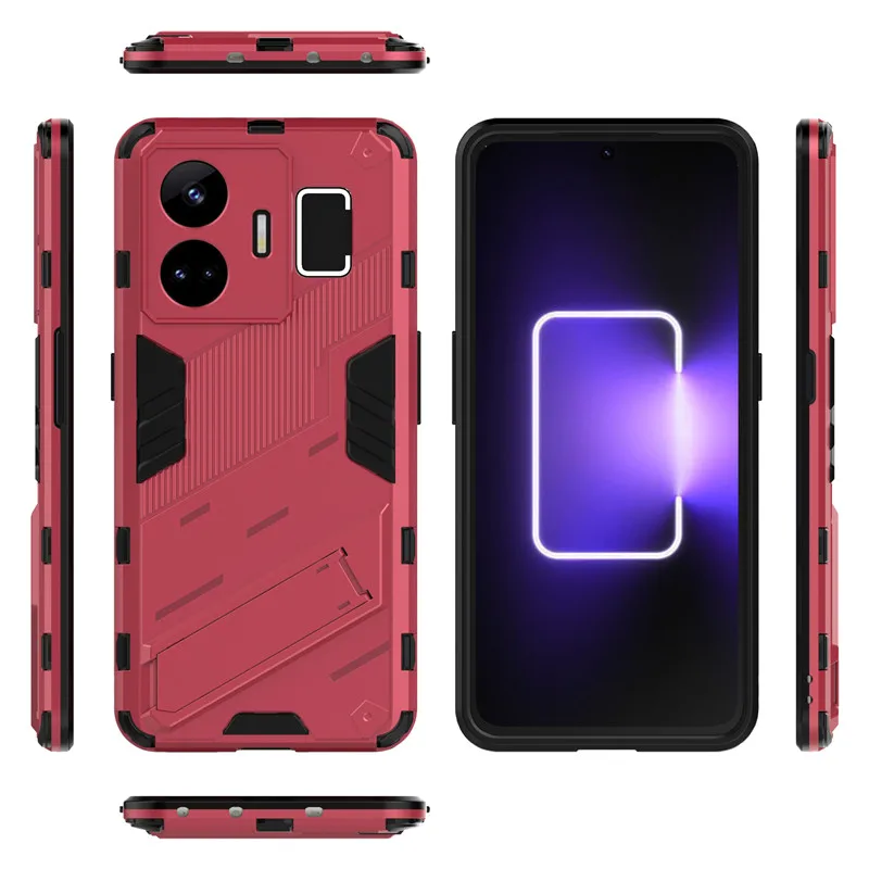 Durable Armor Bumper Phone Case with Holder