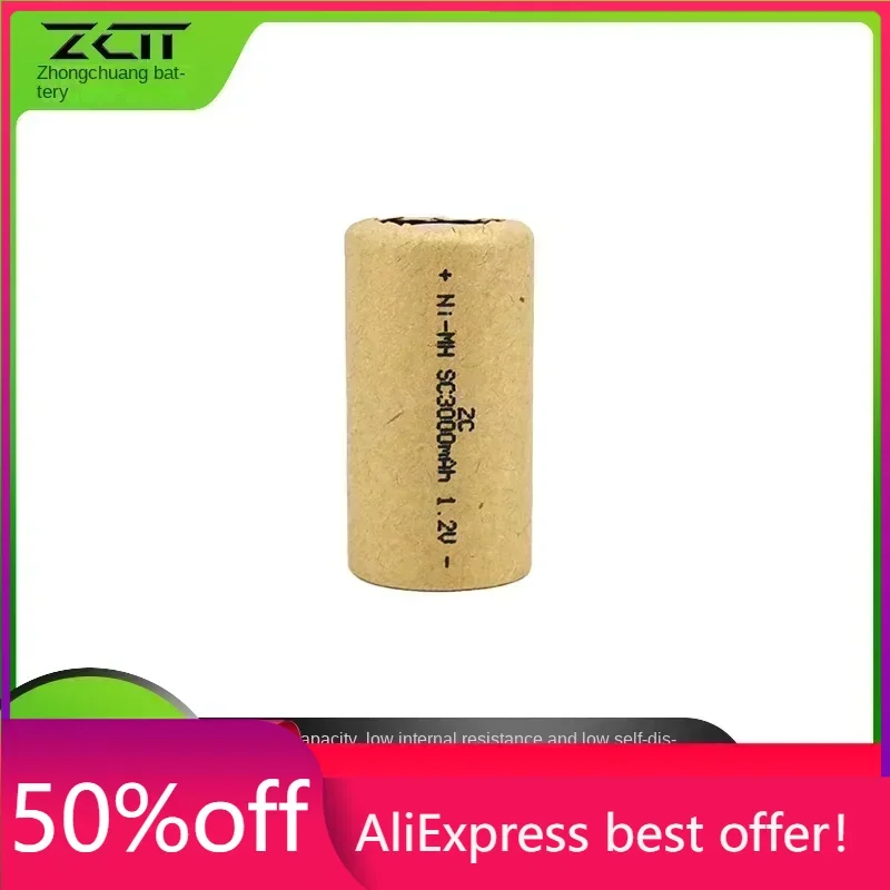 

Rechargeable Batteries for SC Robot Assemblies, Flat Head 1000-3200mAh 1.2V NiMH, In Stock