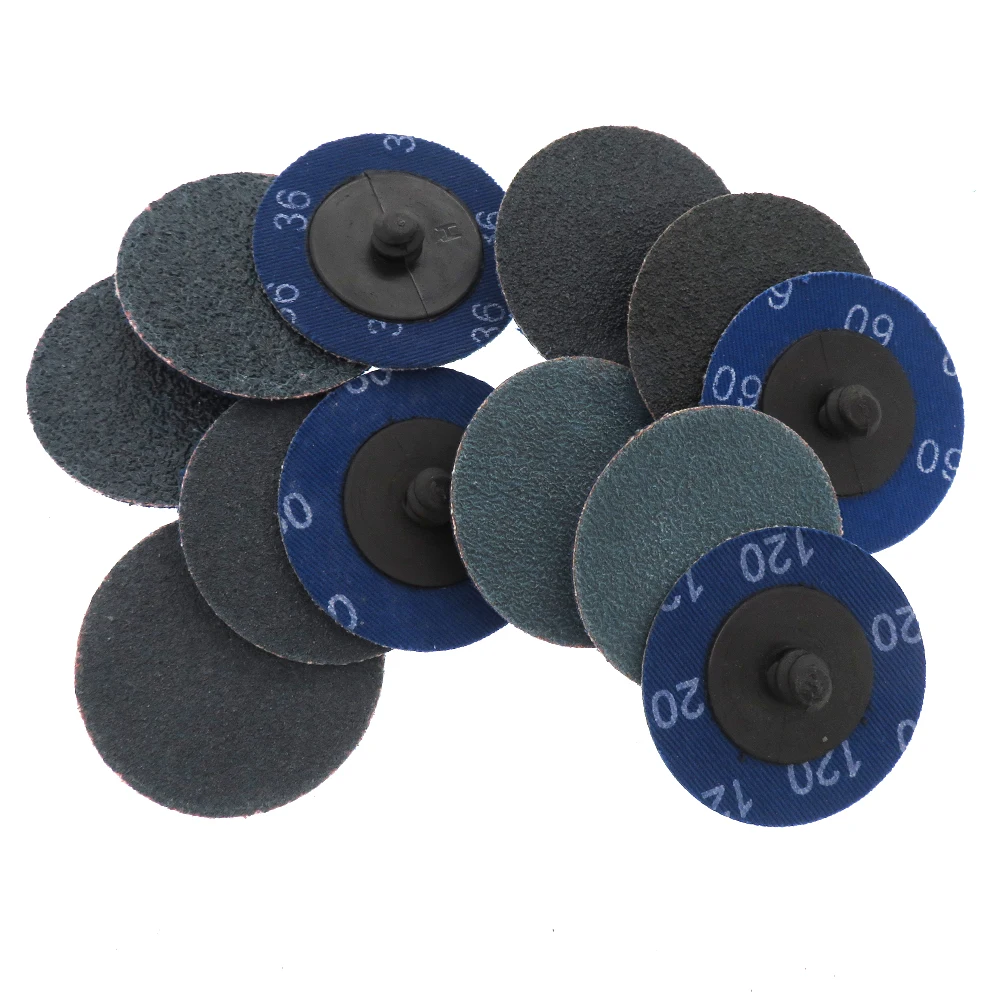 Geiger 50mm Quick-Lock Ceramic Sanding Disc 10 Pack 60 Grit AB22012S60CP main image 0