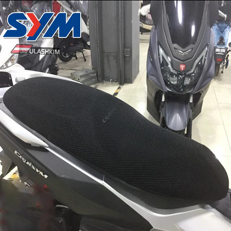 SYM JOYMAX Z300 Black Seat Cover For SYM JOYMAX Z300 Motorcycle Moped Motorbike Scooter Seat Covers Cushion Anti-Slip Waterproof