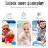 Children's beach toys, playing with sand, digging an hourglass, playing with water, shovels, buckets, and kettles, ages 1-6 3