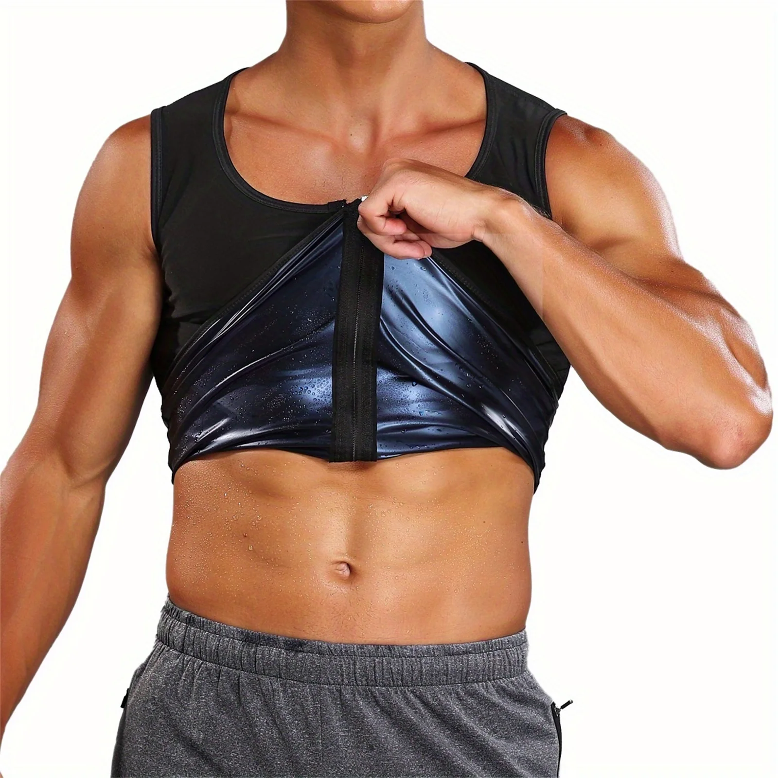 Men’s Sauna Sweat Vest 2