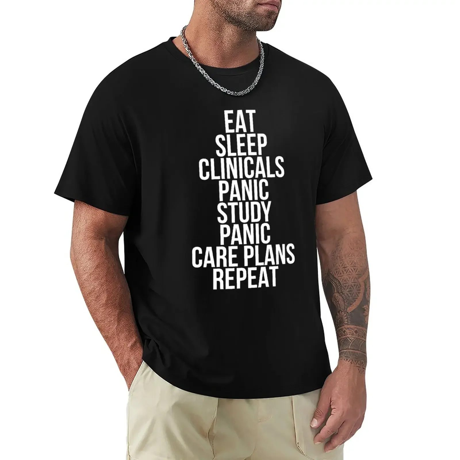 

Funny Nursing Student Quote Tee Shirts T-Shirt customizeds funnys Men's clothing sweat hippie clothes mens funny t shirts