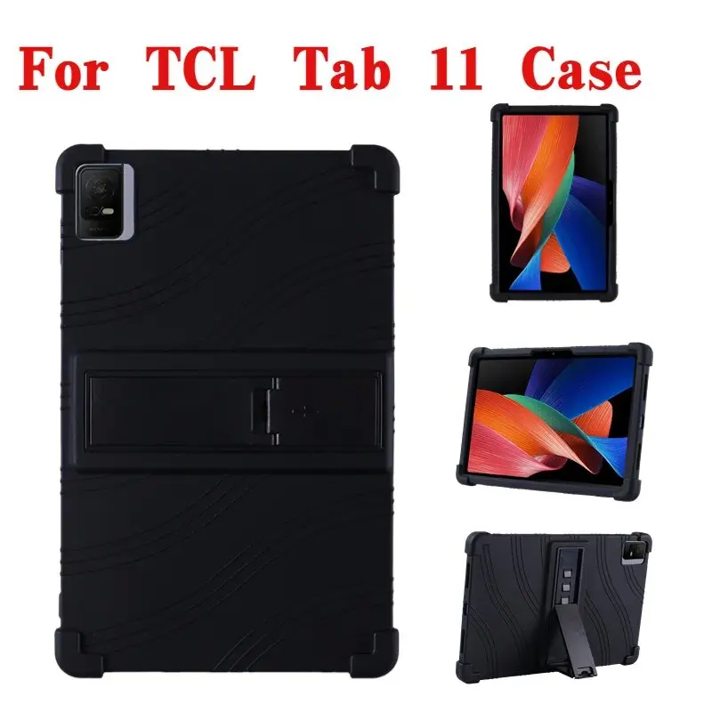 Per Tcl Tab 11 9166G Supporto In Silicone Morbido Da 10.95 Pollici Copertura Per Tablet Antiurto Per Tcl Nxtpaper 11 9466X Custodia Da 10.95 "Capas Fu