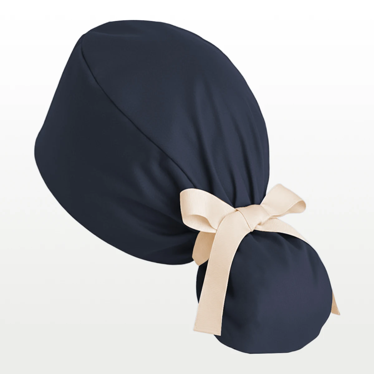 Satin Lined Silky Green Scrub Cap