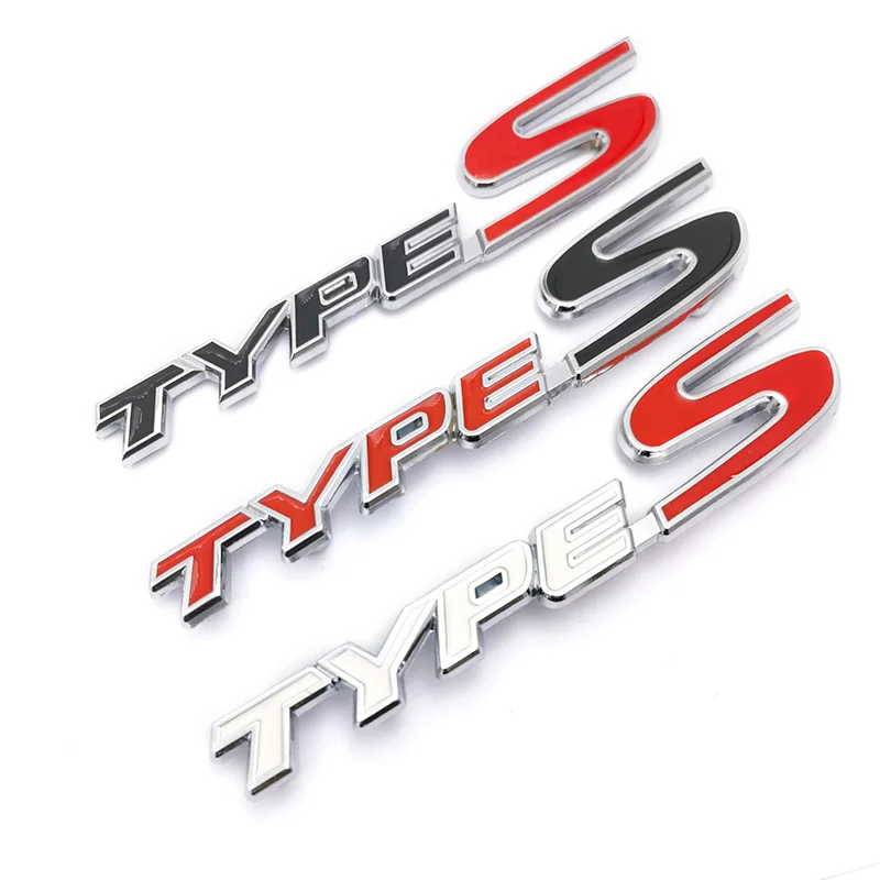 3d Metal Car Front Grill Emblem Auto Grille Badge For Honda Type S