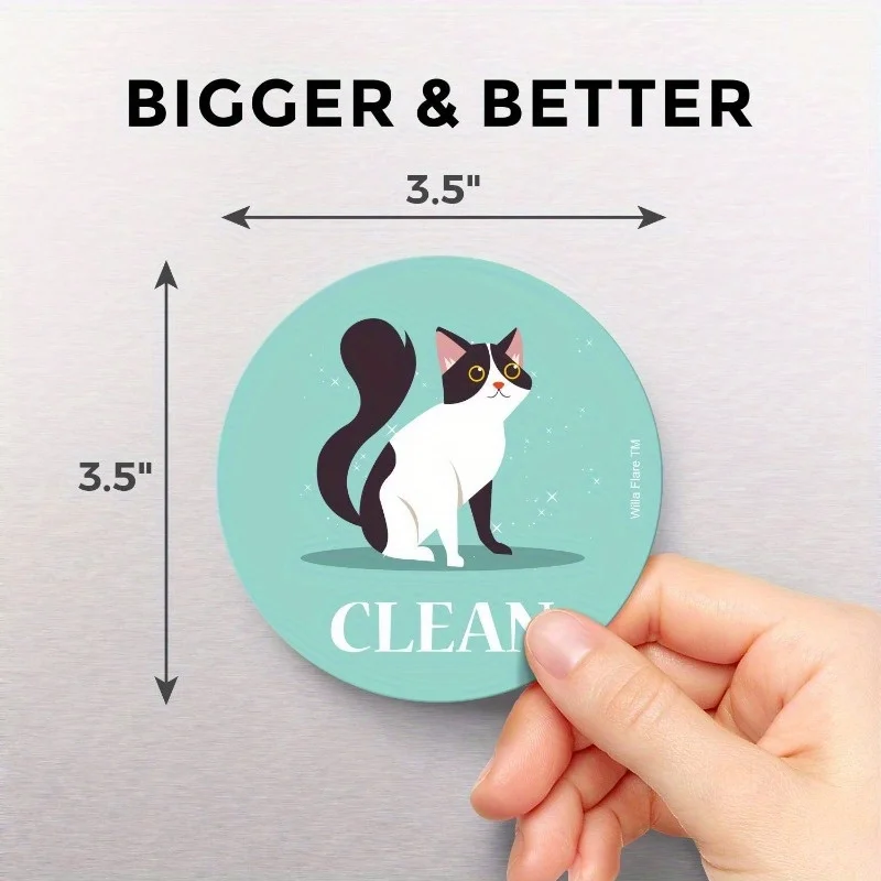 Oversized Humorous Dishwasher Magnet - Strong & Stylish Kitchen Organizer