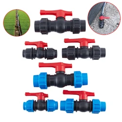 Quick - Connect Water Pipe Valve and Tube Accessory Kit - Black 32mm