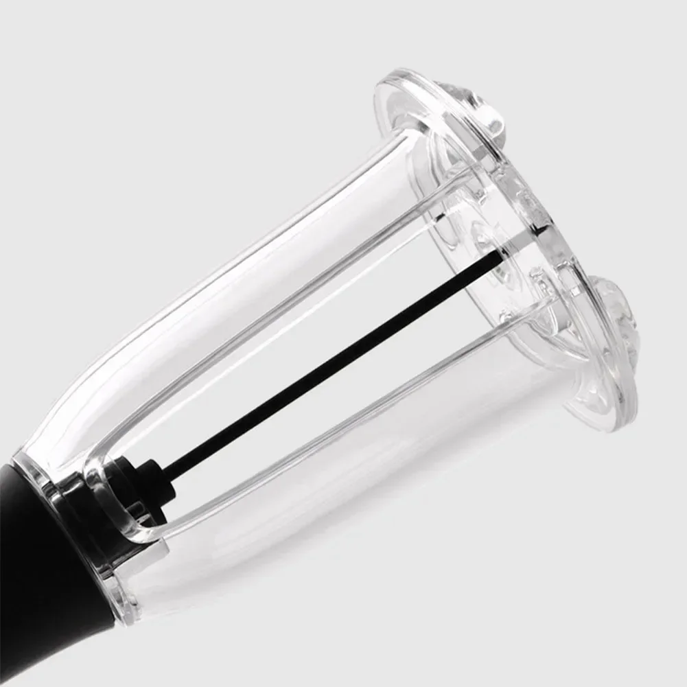 Air Pressure Bottle Opener Set With Foil Cutter,Wine Pourer And Vacuum Stopper! ABS Straight Cylinder Air Pressure Bottle Opener