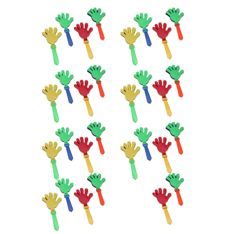 Top-Cheerleading Cheering Clapping Props Plastic Clapping Props Hands (Random Colors)