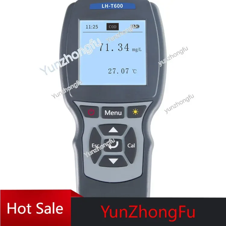 

Portable Water Quality Online Monitor Cod Ammonia Nitrogen Detector Dissolved Oxygen Conductivity Turbidity Analysisof Suspended