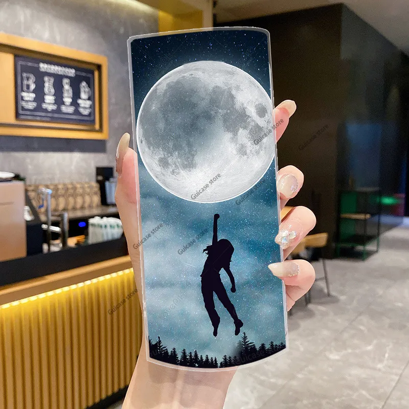 Clear Soft Silicone Cute Painted TPU Case Cover
