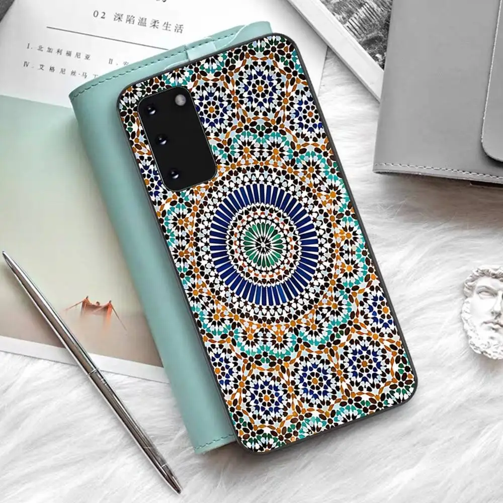 Muted Moroccan Mosaic Tiles Magnetic Phone Case