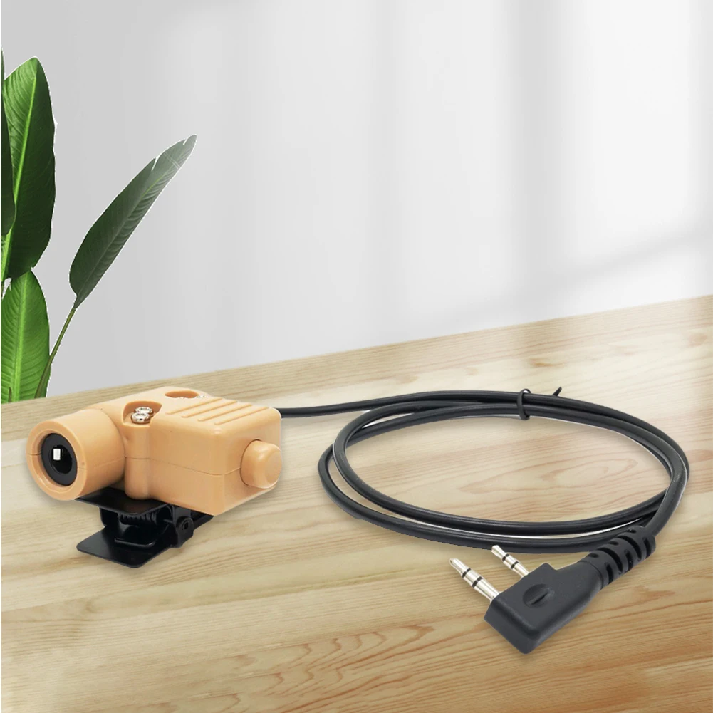 Tactical U94 PTT Military Headset Adapter ABS Headset Accessories For Baofeng UV-5R/888S KD-C1