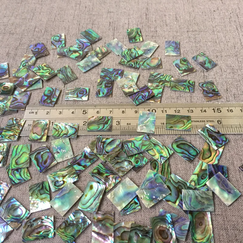 1lot(10pieces) 19mm/13mm New Zealand Abalone Shell Sheet For Musical Instrument Accessories And Home Crafts Decoration Materials natural shell ornaments