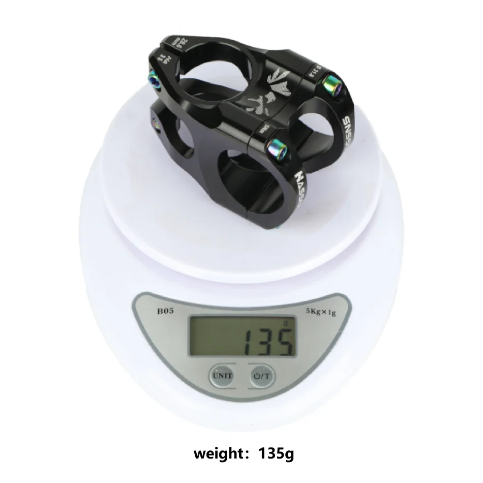 Description Picture 6 of itemHASSNS Mountain Bike Power Stem 35mm Length 0 Degrees Road Bike Stem 31.8mm for 31.8mm Bicycle Handlebar Mtb Stem