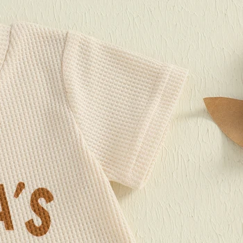 Toddler Boys Casual Outfits Cool Dude Graphic Tee and Drawstring Shorts Set for 2 Piece Summer Clothing Set 5