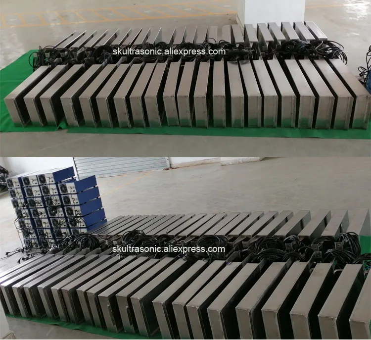 Description Picture 4 of item600W Immersible Submersible Ultrasonic Cleaning Transducer For Hardware Metal Parts Oil Rust Degreasing