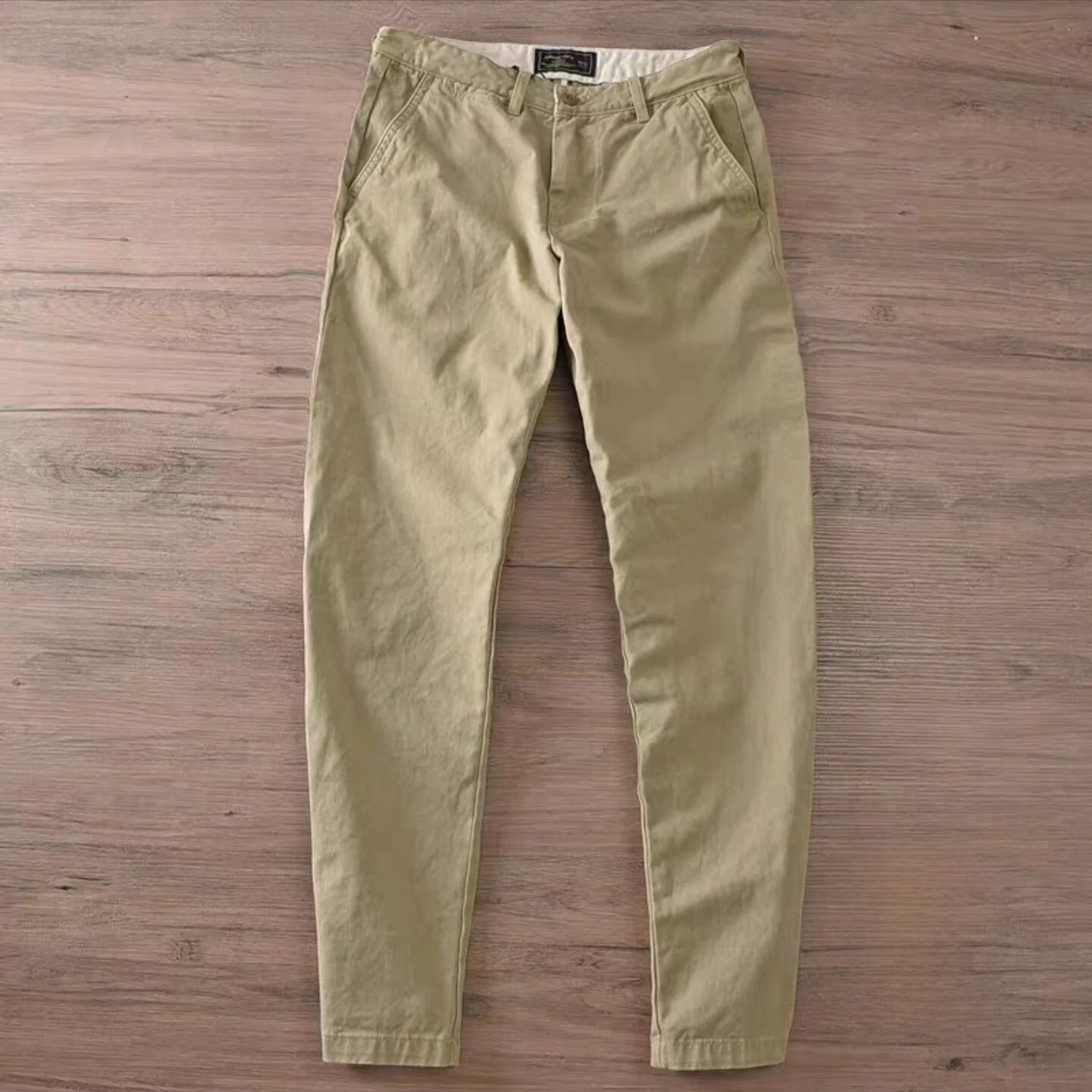 Loose Straight Leg Casual Pants Men's Summer Thin Workwear Trousers Wear-Resistant able Long Pants Youth Faion Sle