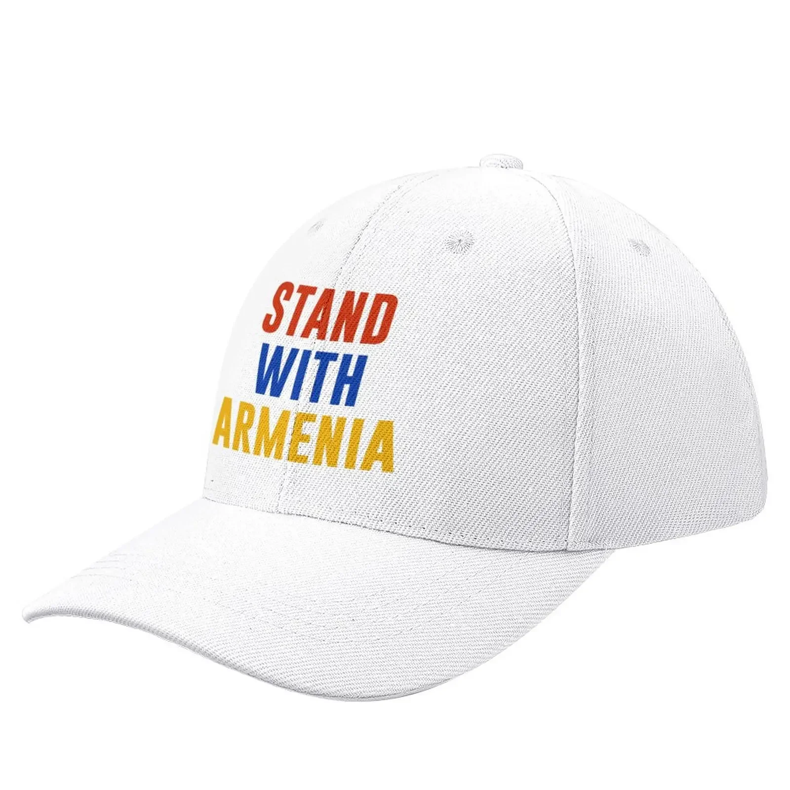 

Stand With Armenia Country Colors Flag Baseball Cap Hip Hop fashionable Male Hat For Man Women'S