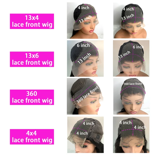 Hd Lace Wig 13×6 Human Hair Wigs For Women Brazilian Hair 13×4 Deep Wave 360 Lace Frontal Wig 30 Inch Water Wave Lace Front Wigs 6