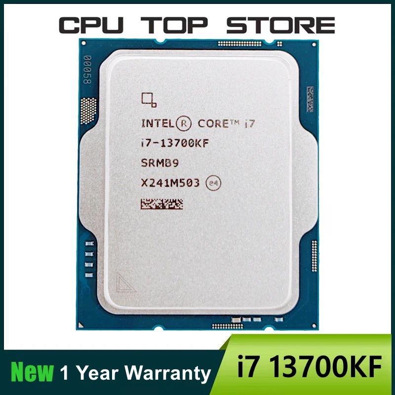 Intel Core i7 13700KF 3.4GHz 16-Core 24-Thread CPU Processor 125W LGA 1700