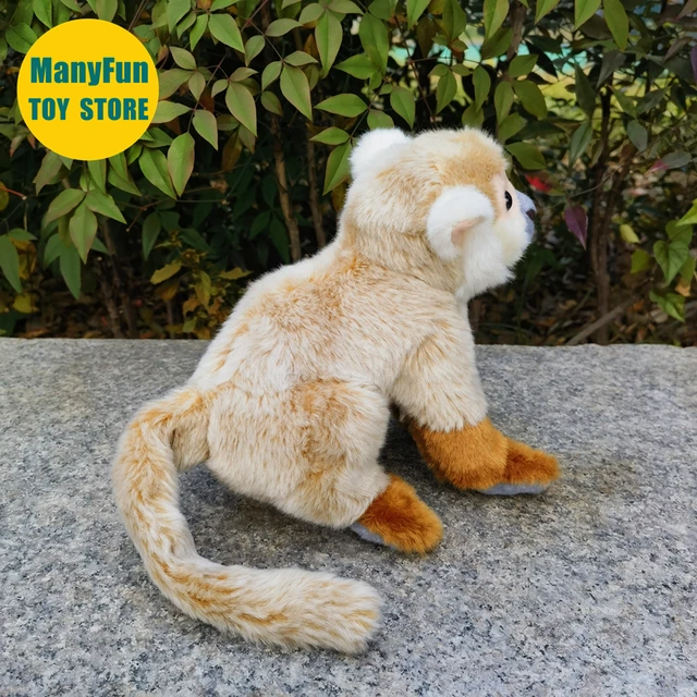 Wild Republic Peluche De Mono Ardilla, Animal De Peluche, R. Color Amarillo Wild Republic Peluche De Mono Ardilla, Animal De Peluche, R. Color Amarillo