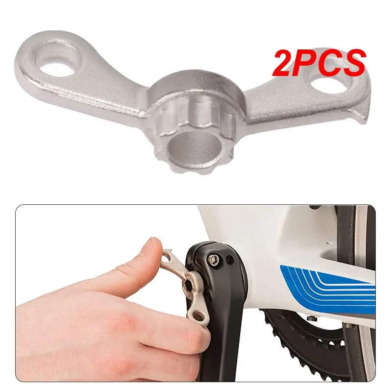 

2PCS Crank Removal Tool MTB Road Bike Crankset Crank Arm Wheel Wrench For Crank Cover Cycling Repair Spanner