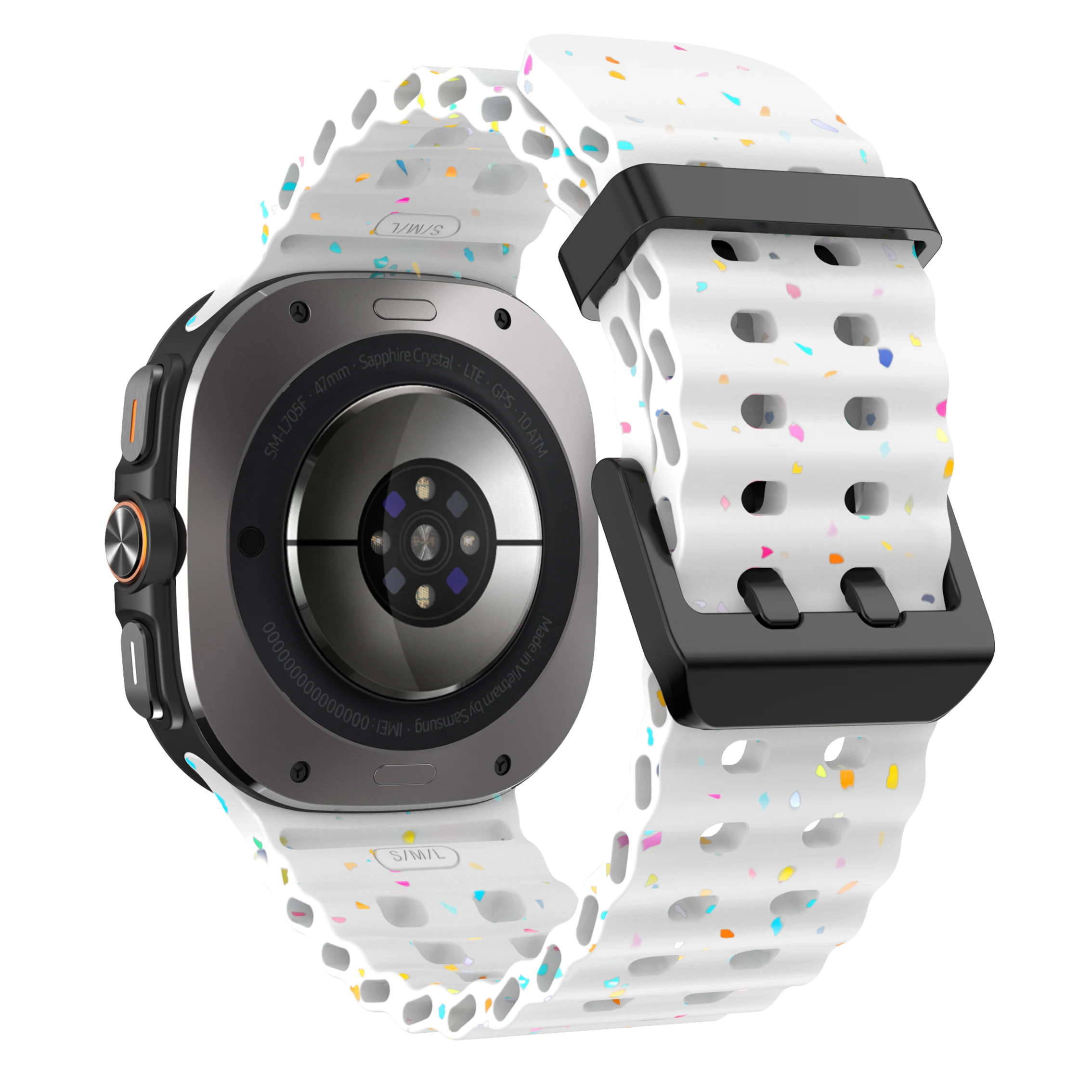 Silicone Sport Strap for Smartwatch - Durable and Comfortable Bracelet Accessory
