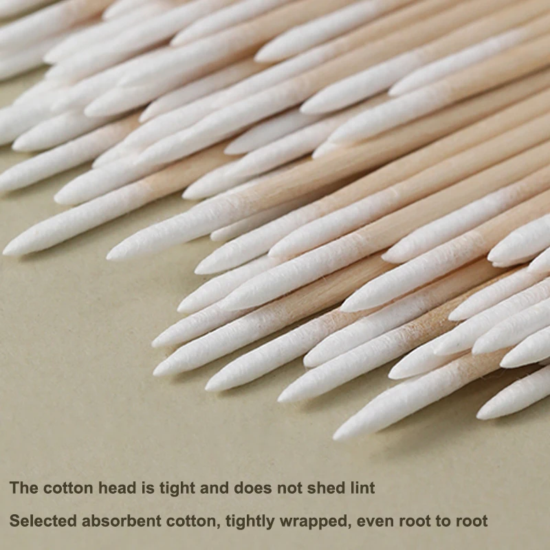 100pcs Micro Wood Cotton Swab Eyelash Extension Tools Tatoo Microblading Cleaning Wooden Sticks Cosmetic Cotton Brush Buds Tip Sf729548267024b90941f2714474719d9X