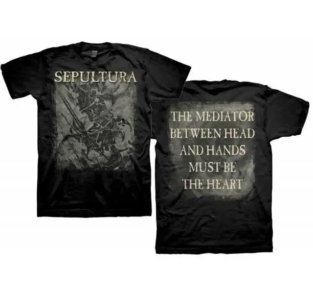 

SEPULTURA - The Heart - T SHIRT M-L-XL-2XL Brand New - Official T Shirt