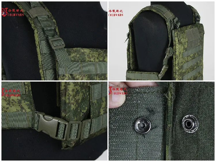 Russian Paratrooper Little Green Men 6b46 Tactical Vest Removable