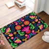 Mexican Day of The Dead Entrance Doormat Decor Kitchen Hallway Balcony Runners Rug Living Room Carpet Bedroom Non-slip Floor Mat 1