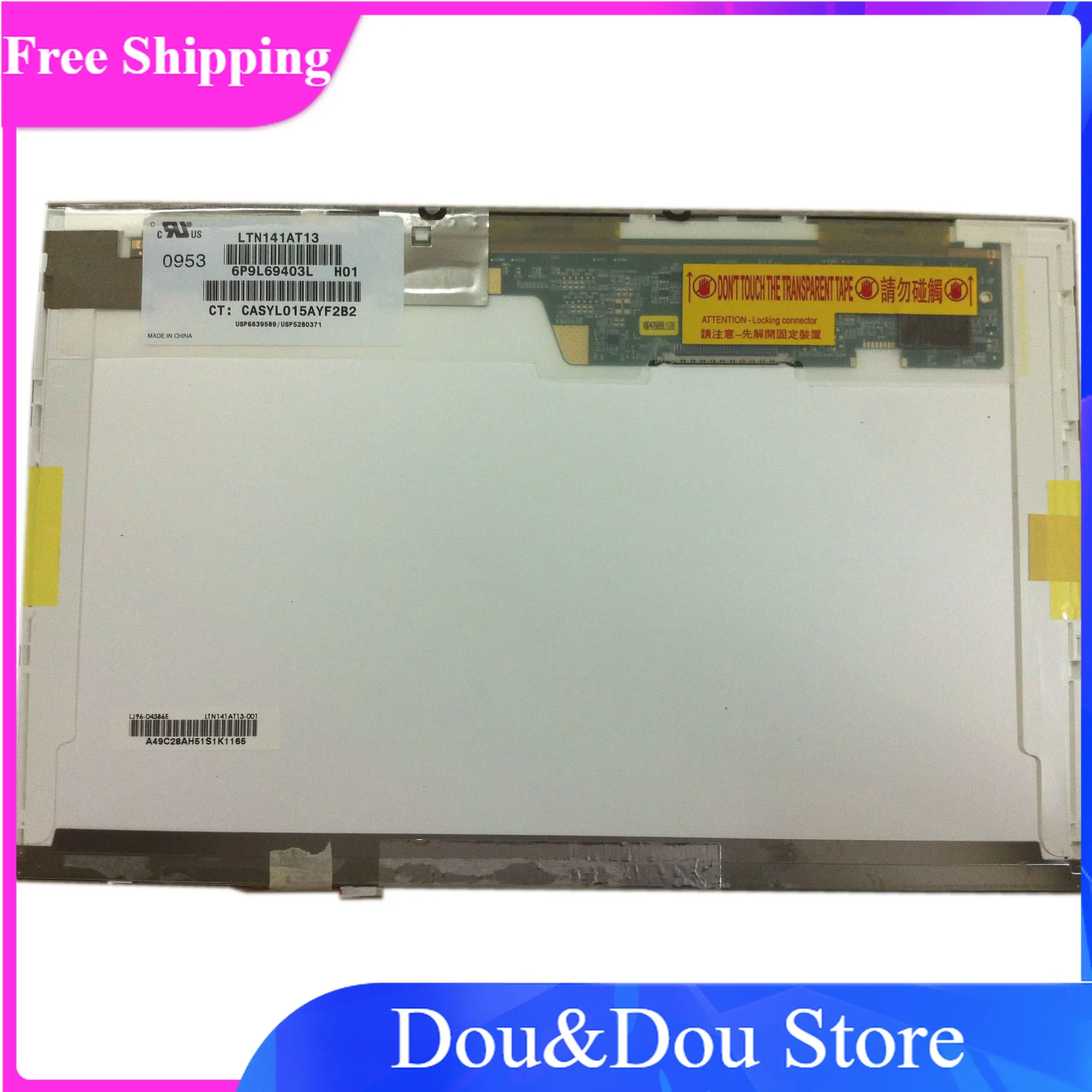 

LTN141AT13 подходит для LP141WX1 LTN141AT07 LP141WX3 TLN1 TLN2 TLP2 TLP1 TLQ1 TLB1 TLN3 TLN4 HT141WXB-101 LTN141W3-L01 L03 L04