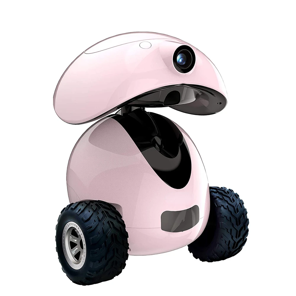 smart HD cam ipet robot see hear play with and treat your pet 360 degree movement robot