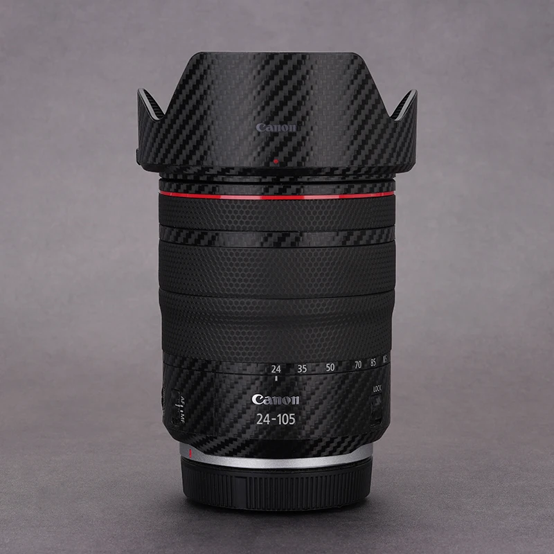 For Canon RF24-105 F4 L IS USM Lens Body Sticker Protective Skin Decal Vinyl Wrap Film Anti-Scratch Protector Coat 2