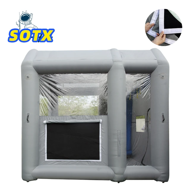 Sewinfla High Quality Portable Spray Paint Tent Spray Inflatable Paint  Booth Car Painting Booth Tent - AliExpress