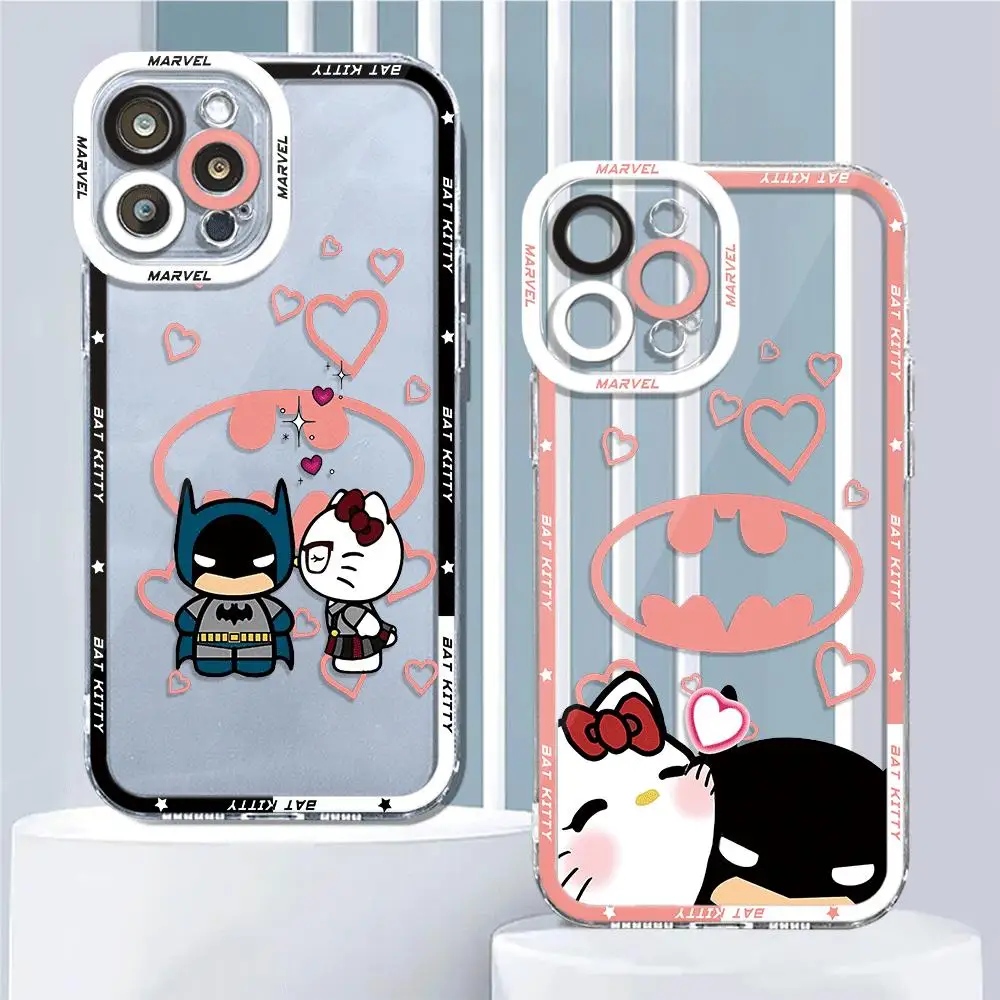 Hello Kitty HKHCP15LHDGPHT Custodia rigida iPhone 15 Pro 6.1 biały