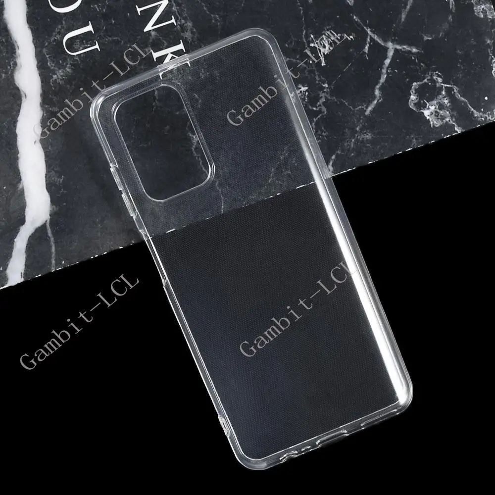 Durable Anti-Fall Soft Silicone TPU Back Cover - Slim Shockproof Design